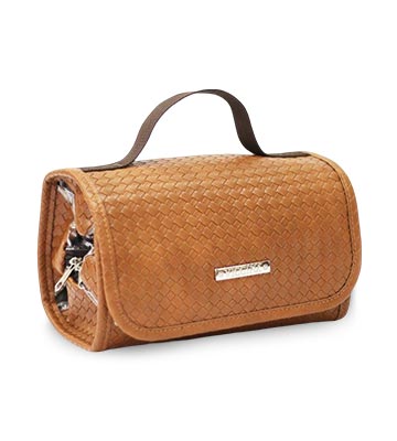 Necessaire Em Tressê Com Divisórias Feminina Viccina